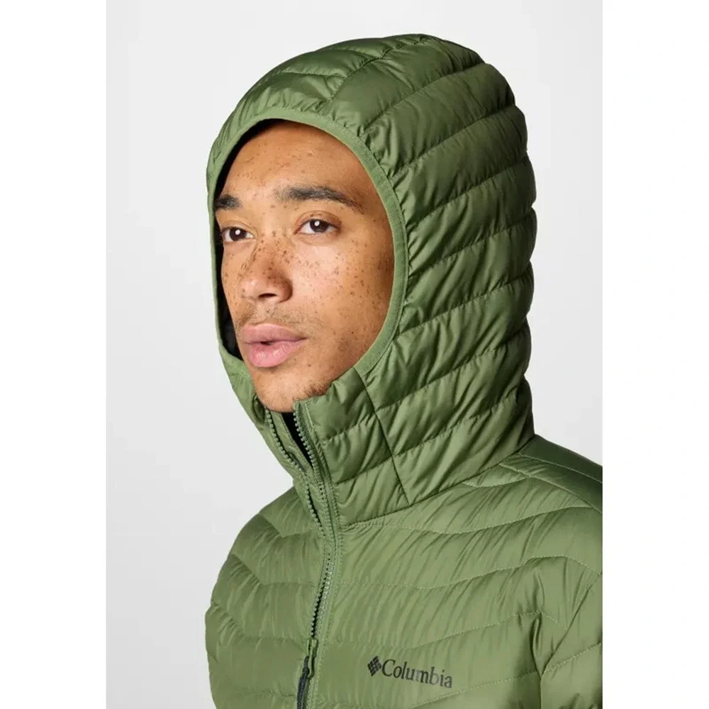 Columbia Westridge Down Hooded Puffer‎ Coat Men's Size XL Green NWT